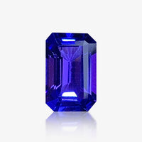 2.85ct Natural Tanzanite | Emerald Cut – 6.8×10.4mm
