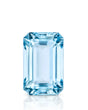 2.88ct Natural Santa Maria Aquamarine octagonal step-cut view | SARATTI