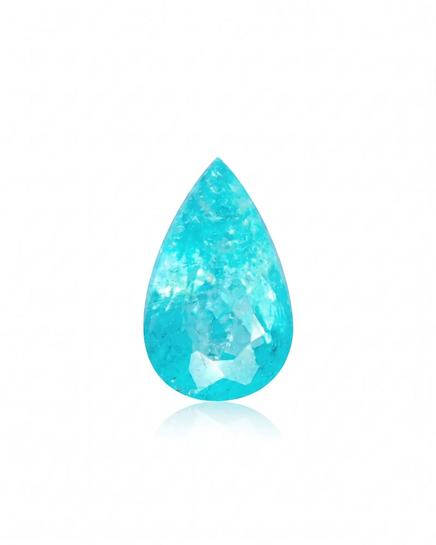 2.94 carats Neon Blue Natural Paraiba Tourmaline | Pear