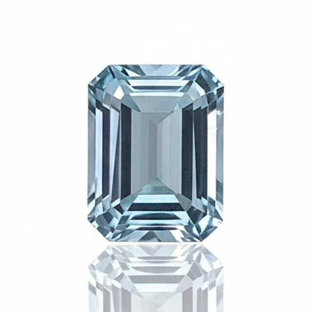 2.97 Carat Natural Santa Maria Aquamarine Octagonal