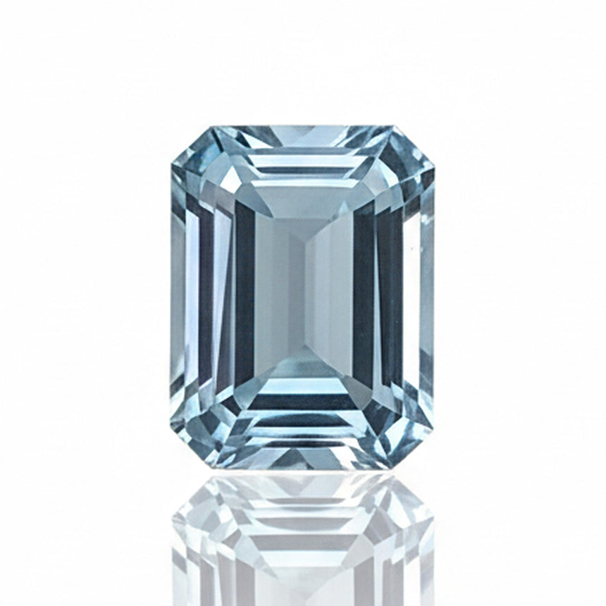 2.97 Carat Natural Santa Maria Aquamarine Octagonal