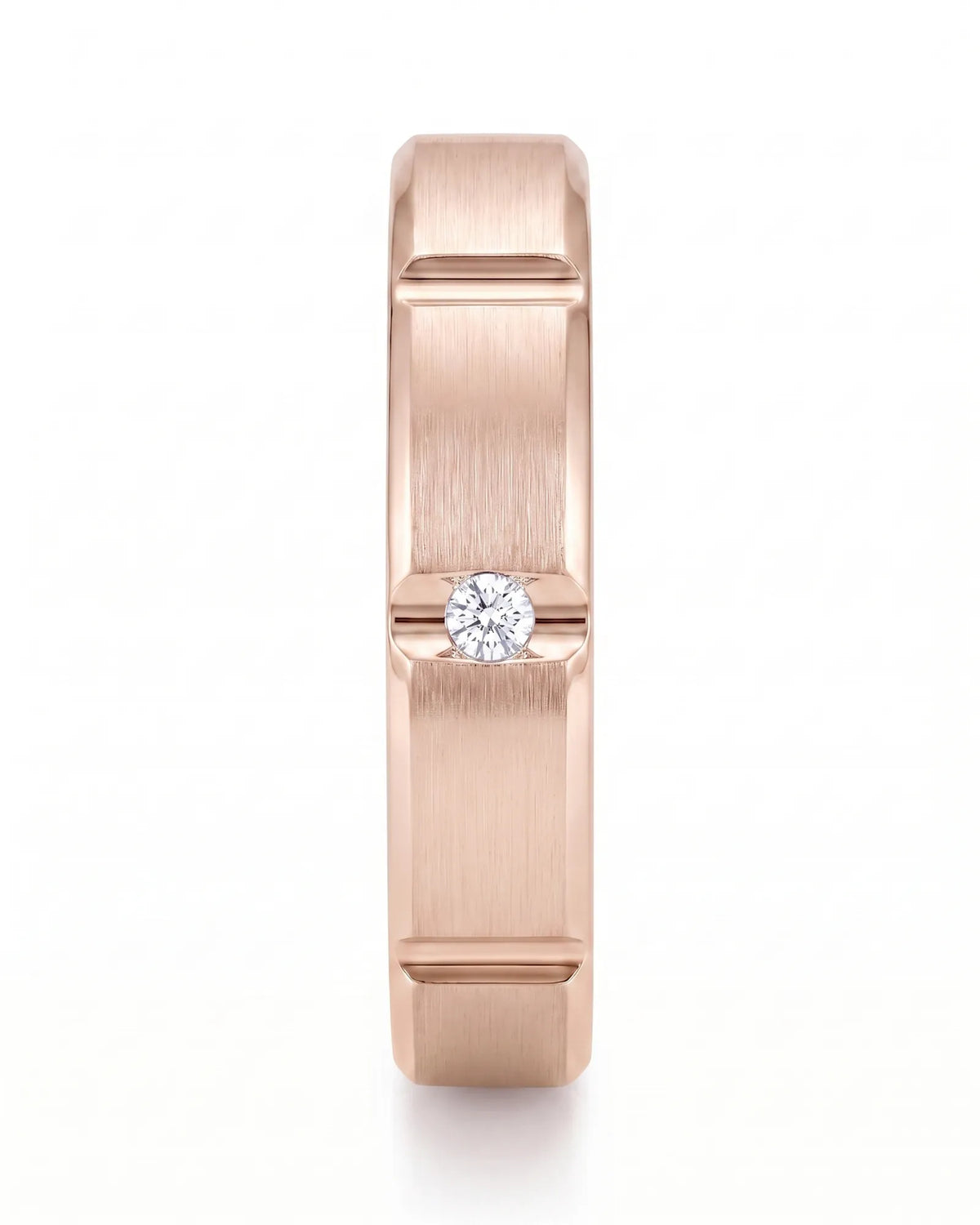 Linear Covenant Wedding Set | His & Hers