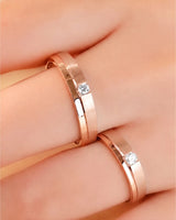 Destiny Match Wedding Band in Two Tone | His & Hers