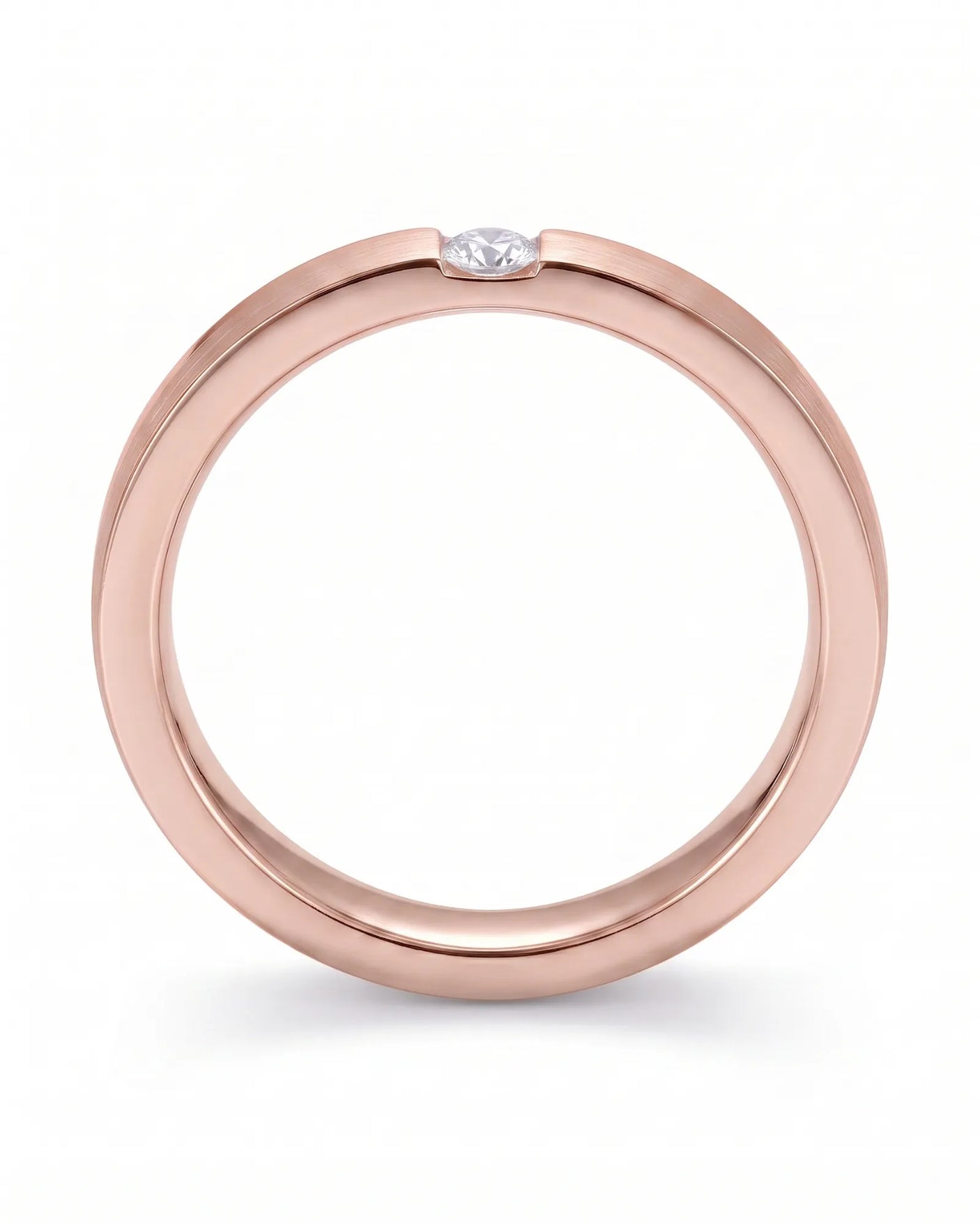 Destiny Match Wedding Band in Two Tone | His & Hers