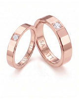 Aura Diamond Wedding Set | His & Hers