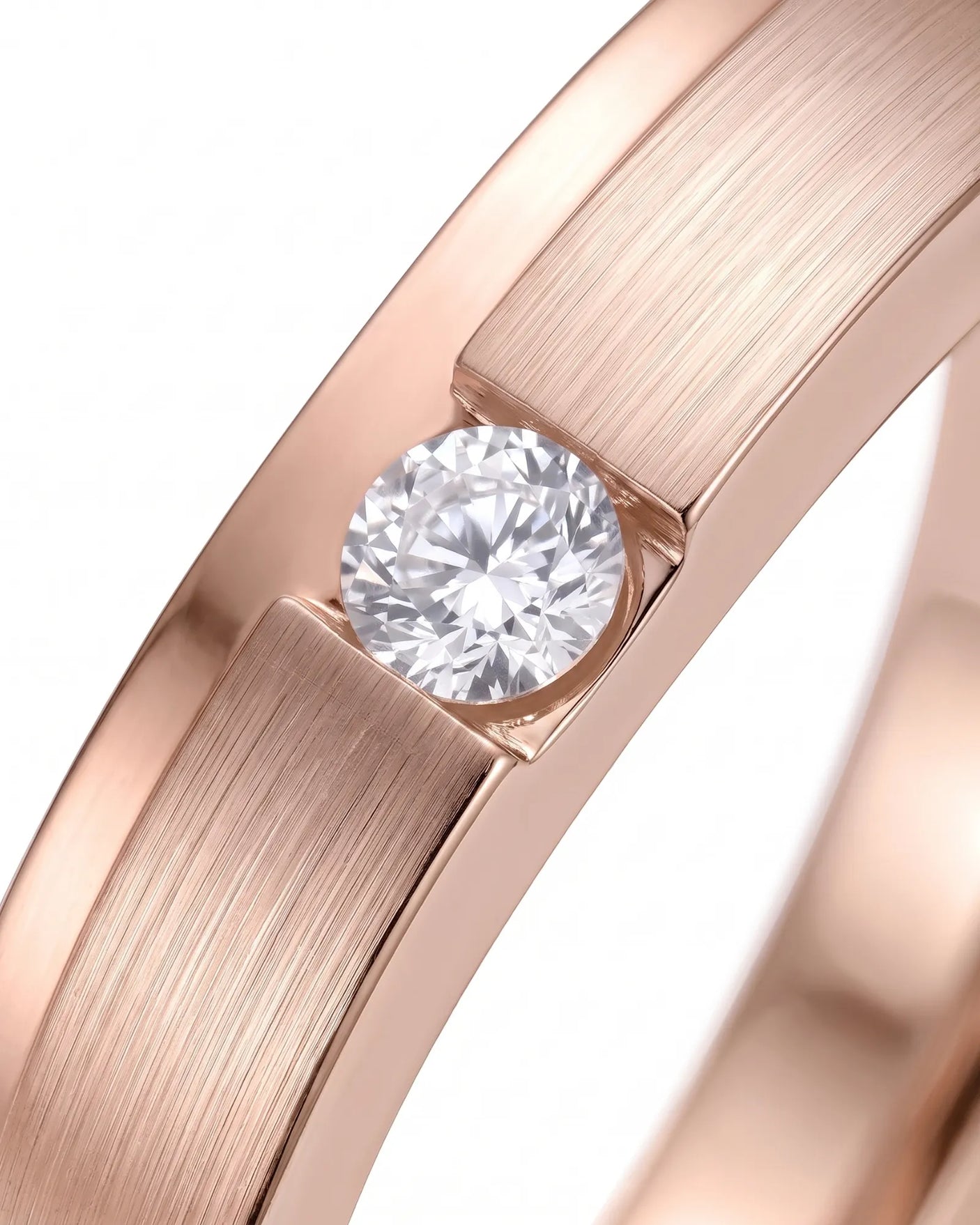 Destiny Match Wedding Band in Two Tone | His & Hers