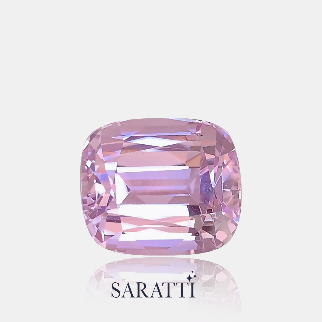 25.73 carat Natural kunzite 15.4 × 17.8 mm loose stone | SARATTI