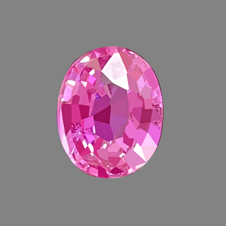 2.02 carats Oval Unheated Pink Natural Sapphire | AIGS Certified | Saratti Jewelry