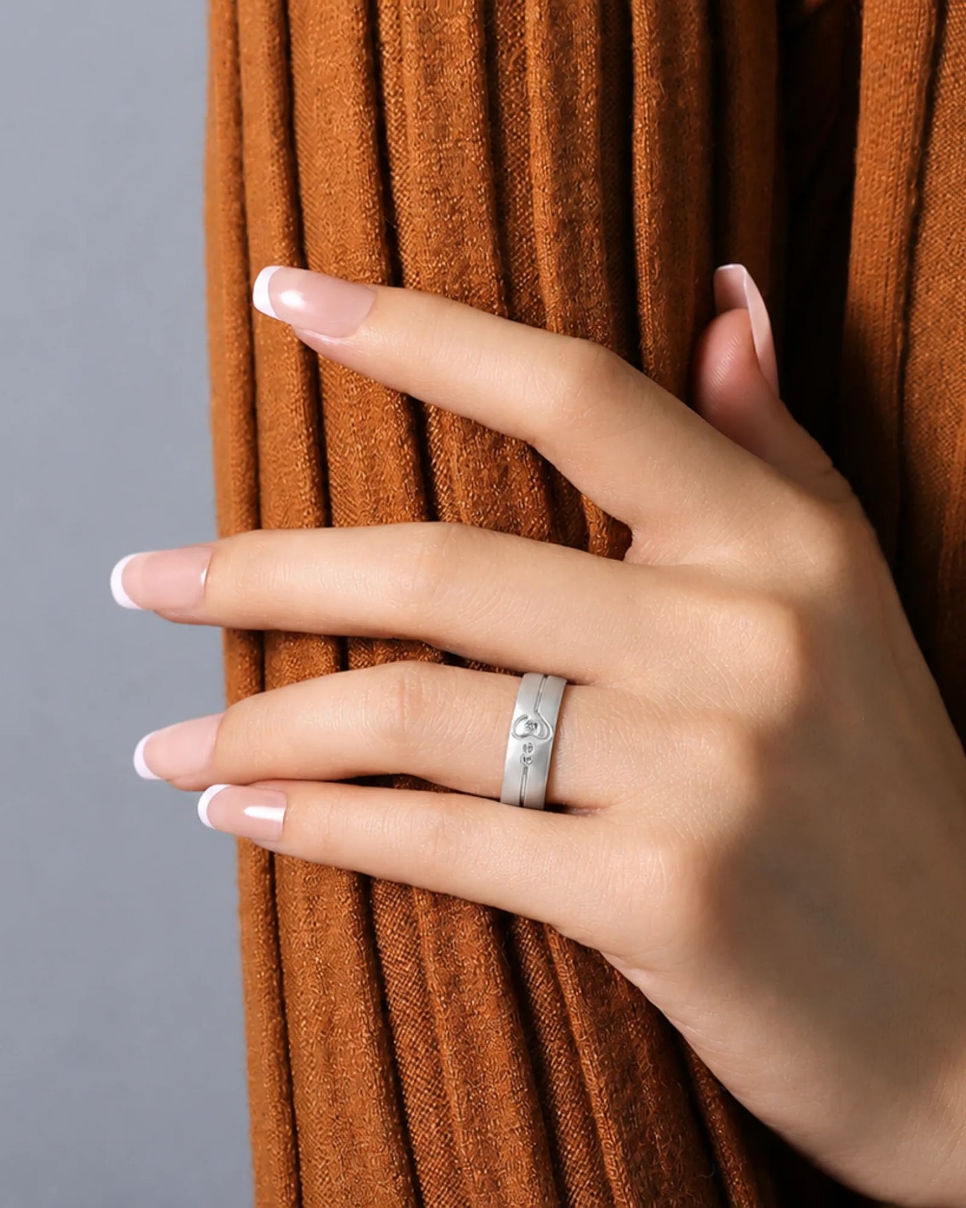 Yellow Gold Diamond Wedding Band Matte Finish
