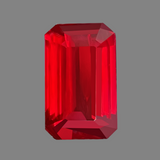 1.35cts Octagonal Cut Ruby Loose Gemstone Unheated | GRS Certified | Saratti