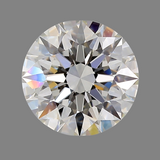 1.51 carats Round Natural Diamond VVS Color G | HRD Certified