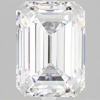 3.00ct Emerald Lab Grown Diamond (Colour D, Clarity VVS2, IGI Certified)