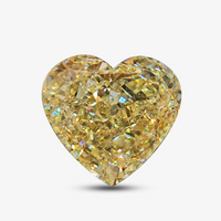 3.01-carat Heart Shaped Fancy Brownish Yellow Natural Diamond | GIA Certified
