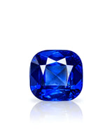 3.05ct Natural Sri Lankan Royal Blue Sapphire Cushion loose gemstone front view | SARATTI
