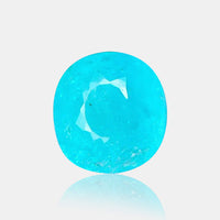 3.06 carats Brazil Neon Blue Natural Paraiba Tourmaline | Oval – 8.17 × 7.54 × 6.71mm