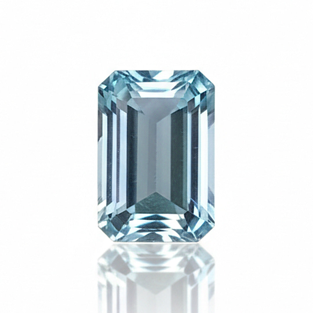 3.08ct Natural Santa Maria Aquamarine | Octagonal – 12.19 × 7.64 × 4.35mm | CGRL Certified