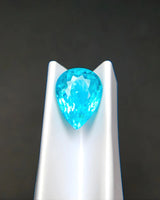 3.17 carat pear cut Paraiba tourmaline for bespoke ring | SARATTI
