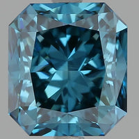 3.19ct Radiant Natural Diamond (Colour Fancy Deep Blue, Clarity VS1, IGI Certified)