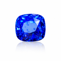 3.28 cts Madagascar Unheated Blue Sapphire | Cushion | GRS Certified