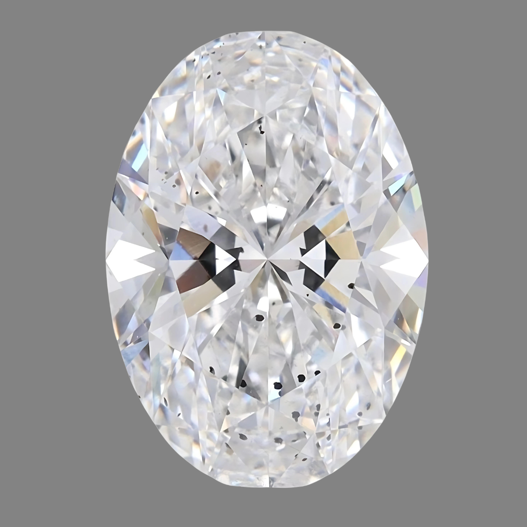 Oval Cut Lab Grown Diamond Gem | Saratti