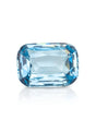 3.37ct Natural Santa Maria Aquamarine cushion loose gemstone front angle | SARATTI