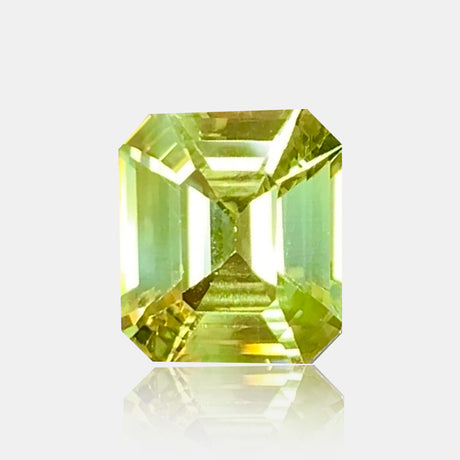 3.52 carats Natural Canary Yellow Chrysoberyl | Octagonal – 9.86 × 8.19 × 5.13mm