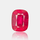3.54ct Natural Rubellite Tourmaline Cushion Cut | SARATTI