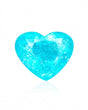 3.57ct Mozambique natural Paraiba tourmaline heart cut | SARATTI