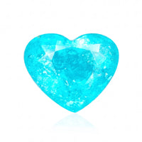 3.57 carats Neon Blue Natural Paraiba Tourmaline | Heart
