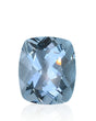 3.75ct Natural Santa Maria Aquamarine cushion front view | SARATTI