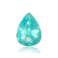 3.80 carats Neon Greenish Blue Natural Paraiba Tourmaline | Pear