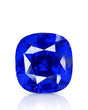 3.86ct Natural Royal Blue Sapphire cushion main view | SARATTI