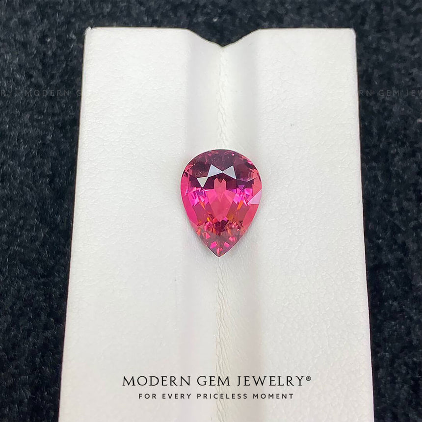 3.98 Carat Rubellite Tourmaline Gemstone