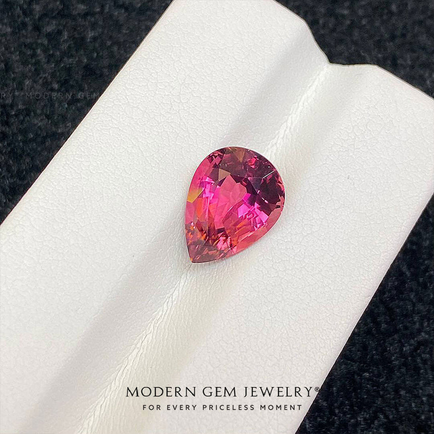 3.98 Carat Rubellite Tourmaline Gemstone