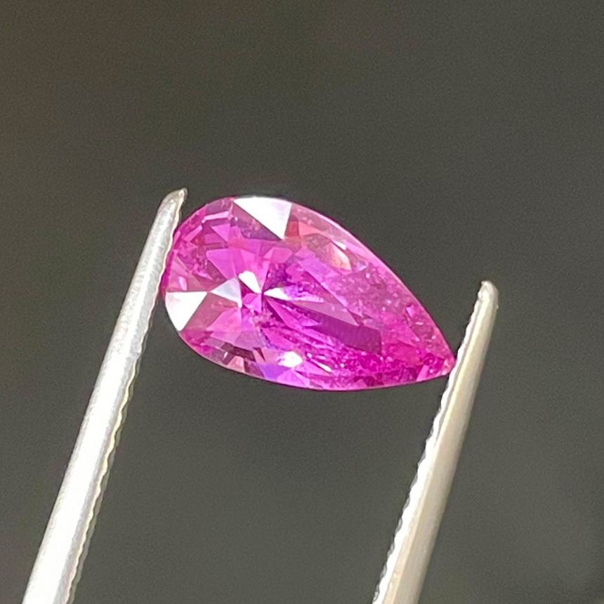 Pink Natural Sapphire Unheated Gemstones with Certificate | Saratti 