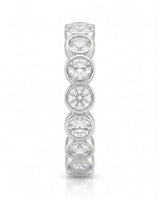 Diamond Wedding Band in White Gold