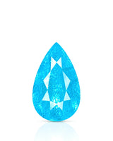 1.01 carats Natural Brazilian Greenish Blue Paraíba Tourmaline | Pear Cut