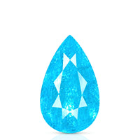 1.01 carats Natural Brazilian Greenish Blue Paraíba Tourmaline | Pear Cut
