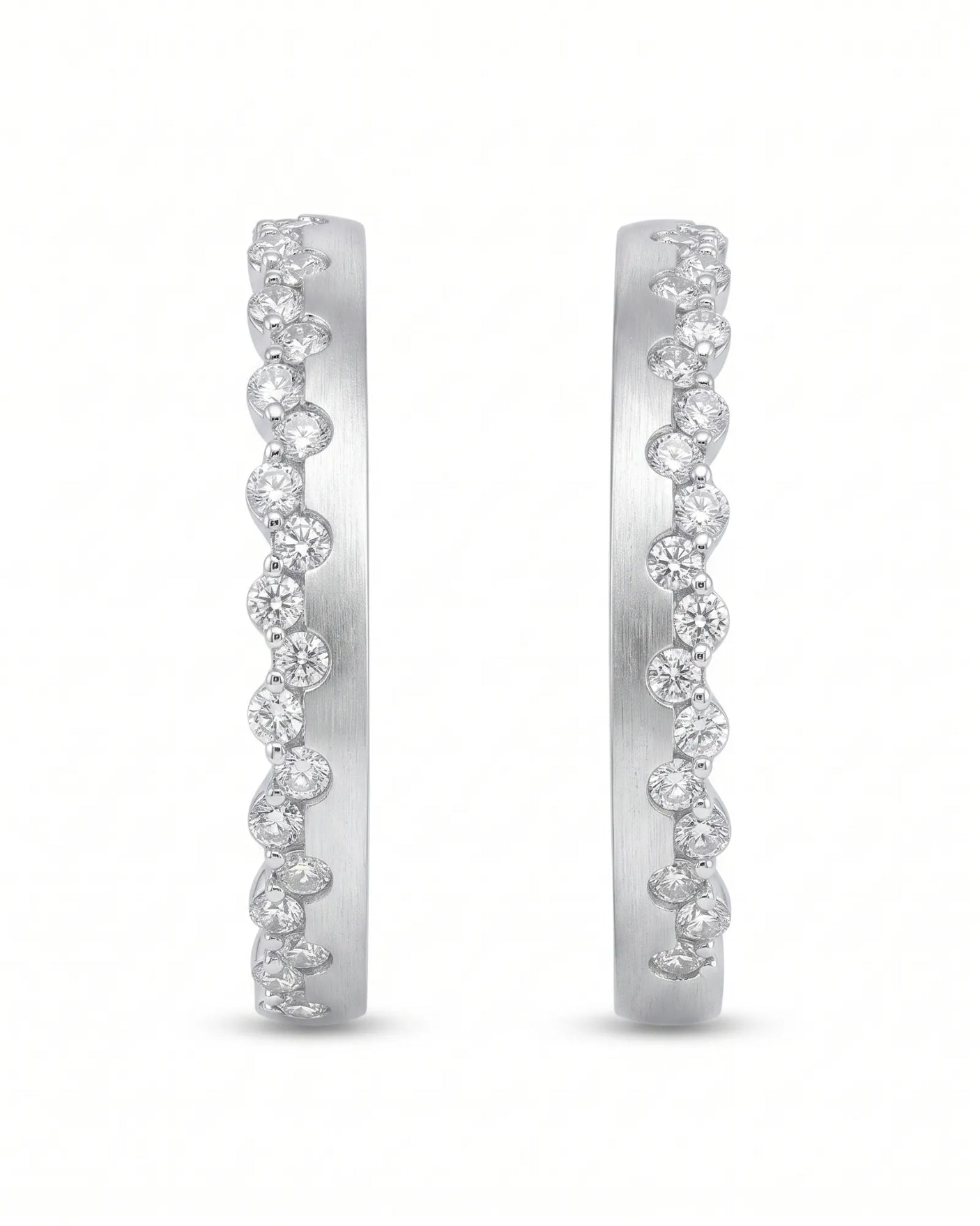 Princess Tiara Diamond Eternity Wedding Band