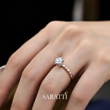 Faye- Six Prong Diamond Engagement Ring