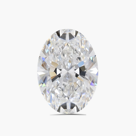 Oval Shaped Lab Grown Diamond Gem | Saratti