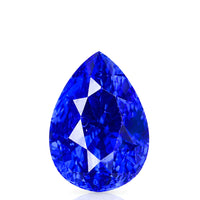 4.00 carats Natural Cornflower Blue Sapphire | Pear Cut