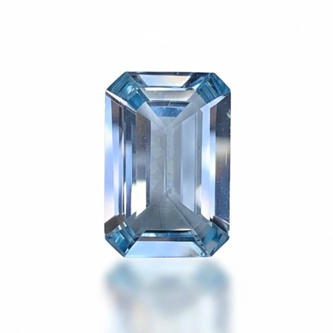 4.33ct Natural Santa Maria Aquamarine | Octagonal – 13.77 × 9.12 × 5.01mm | CGRL Certified