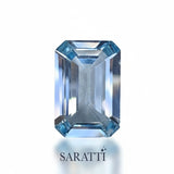 4.33 Carat Octagonal Santa Maria Aquamarine CGRL Certified