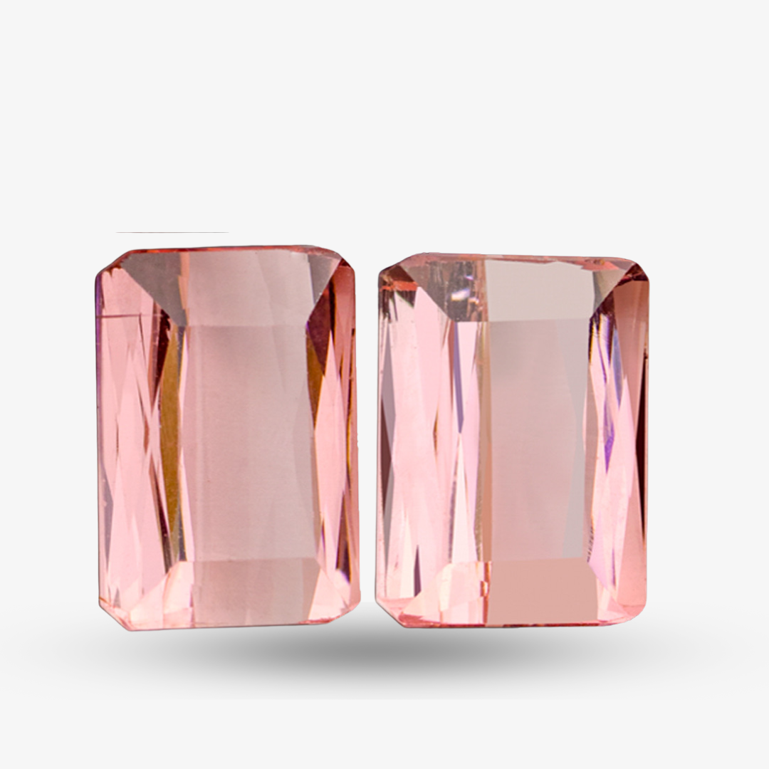 4.45 Carats Pair Tourmaline Gemstones | 8.5mm x 6.4mm-Pair