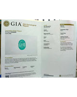 4.67 carats Natural Paraiba Tourmaline oval loose centre stone GIA certified view - SARATTI