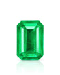 4.76ct Natural Emerald Octagonal main view in Vivid to Intense Green | SARATTI