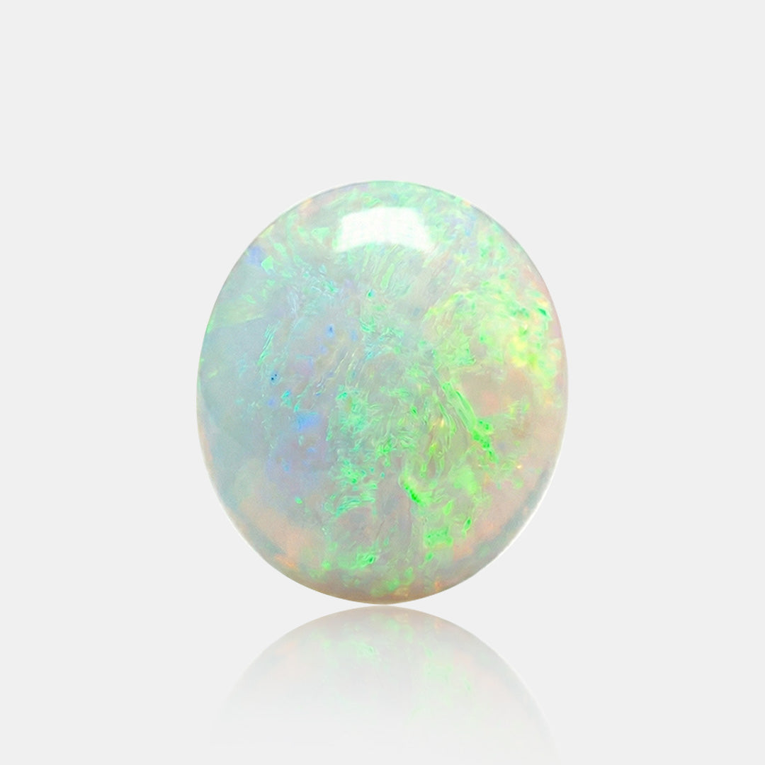 4.935 carats Natural Australian Opal | Oval – 11.9 × 13.2 × 5mm