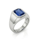 Imperium Sapphire Signet Ring