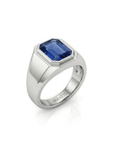 Imperium Sapphire Signet Ring